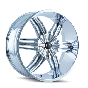 Mazzi – RUSH – Chrome – 24″x9.5″ 18mm – Summer Wheels – 792-24917C